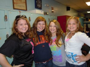 Me, Kasey, Kassidy, Kenzie (From Left to Right)